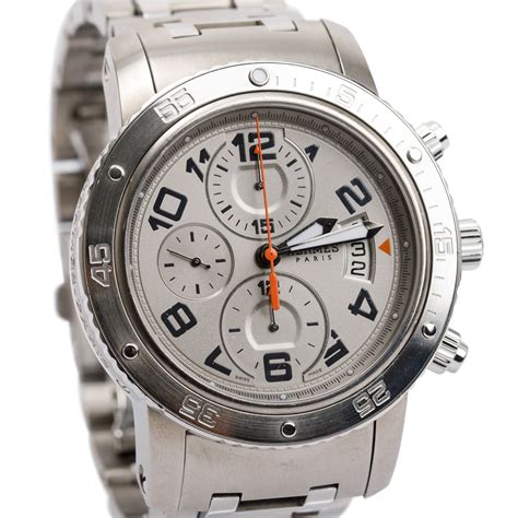 The Hermes Clipper Chrono Maxi Automatic watch 